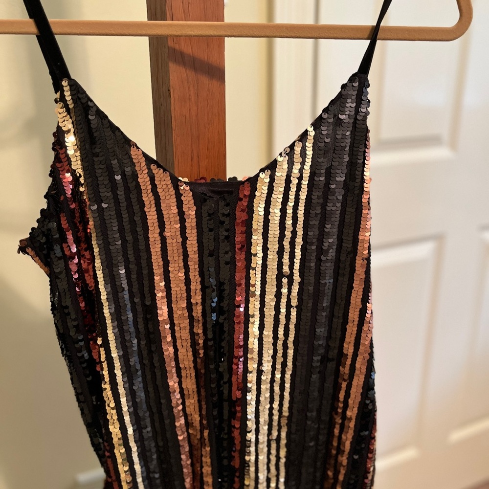 Sequins -in -Stripes Top